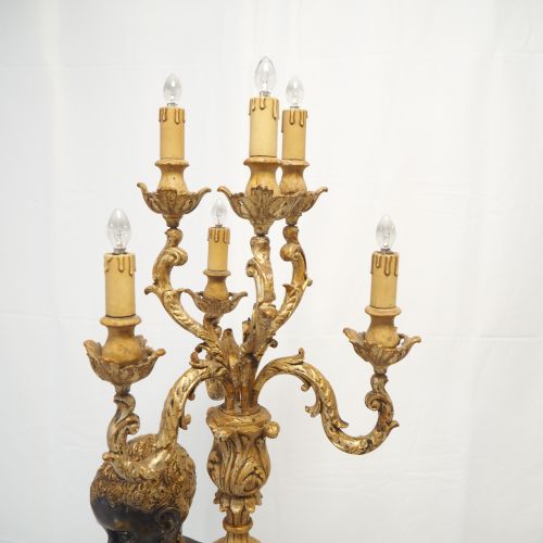 Great candlestick, Italy, first half of the 20th century. Grand chandelier, Ital&hellip;
