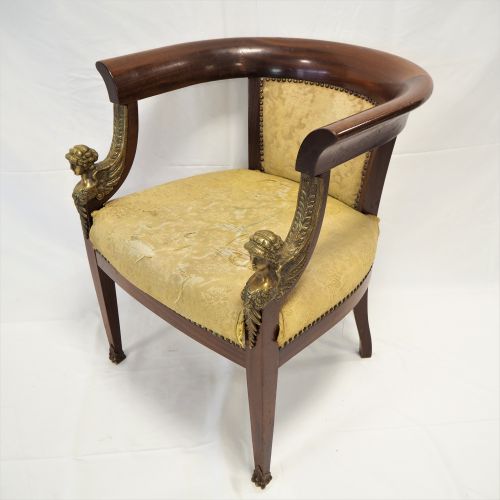 Empire armchair - around 1890 - in original condition Empire-Sessel - um 1890 - &hellip;