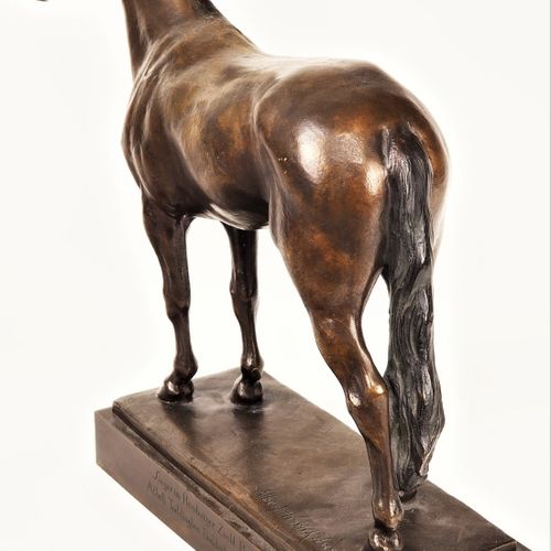 Albert Hinrich Hussmann (1874, Cuxhaven - 1946, Berlin) - Standing Horse 阿尔伯特-欣里&hellip;