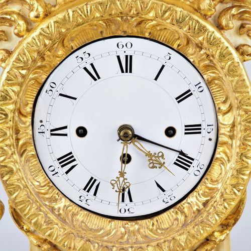 Large Stutz Clock, Southern Germany, 18th century Large Stutz Clock, Southern Ge&hellip;