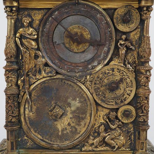 Astronomical Renaissance table clock - after Jeremias Metzger, Augsburg Horloge &hellip;