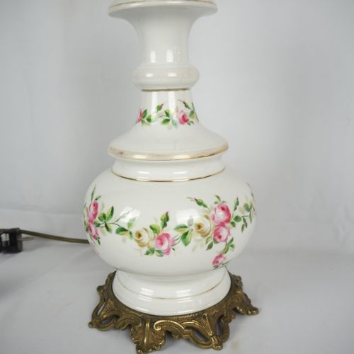 Big porcelain table lamp around 1930, probably Rosenthal Grande lampada da tavol&hellip;
