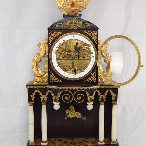 Viennese portal clock - house watch around 1820 维也纳门钟 - 1820年左右的家用表

带有可移动的数字机器（&hellip;