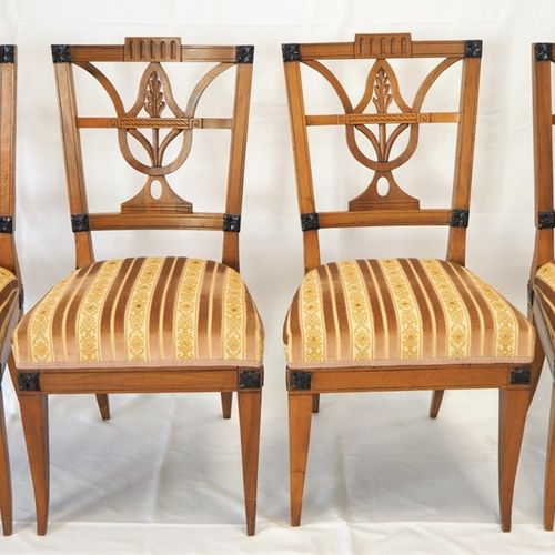 Set of chairs, early classicism around 1780, south german, probably Munich Conju&hellip;