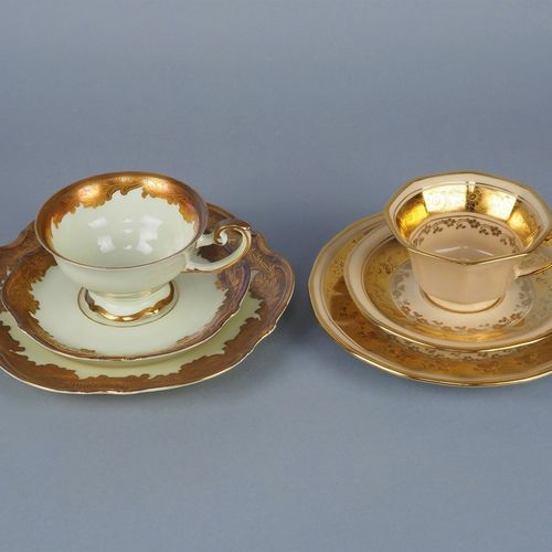 Convolute collector tea set, 2 pieces Convolute收藏家茶具，2件

一个Oscar Schlegelmilch，一&hellip;