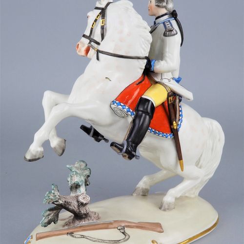 Nymphenburg Porcelain Manufactory: Officer of the Bavarian Cuirassier Regiment M&hellip;