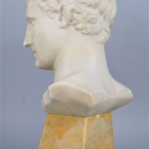 Große Marmorbüste um 1900, Schumacher & Co. Gran busto de mármol c. 1900, Schuma&hellip;