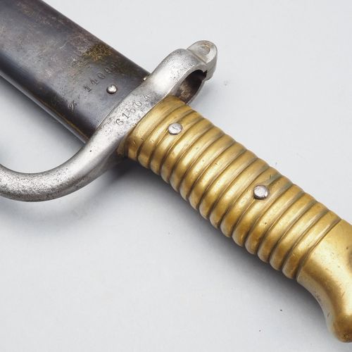 Säbelbajonett (Yatagan) M 1866, Frankreich Bayoneta de sable (Yatagan) M 1866, F&hellip;
