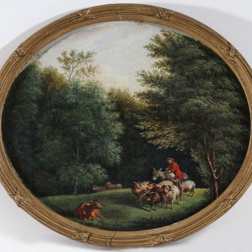 KÜNSTLER DES 18./19. JAHRHUNDERTS 18/19世纪的艺术家
- 河边的社会 - 纸板上的油/水。17 x 20,5厘米。(椭圆形&hellip;