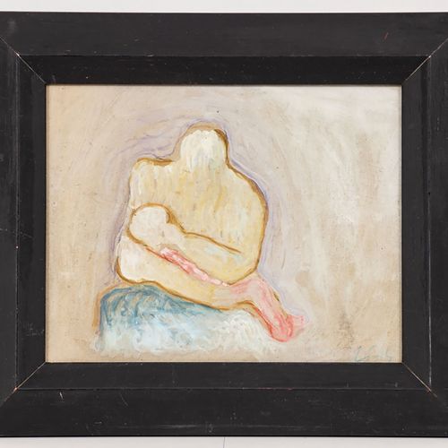 Kurt Link 库尔特-林克
1926年科隆 - 1996年杜塞尔多夫 - 母亲和孩子 - 蛋彩画/纸板。14,5 x 19 厘米。符号。r。u.: 链接。&hellip;