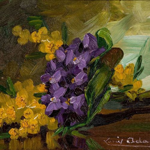 Louis ADAMI Louis Adami
Artista de principios del siglo XX - bodegón floral - ól&hellip;