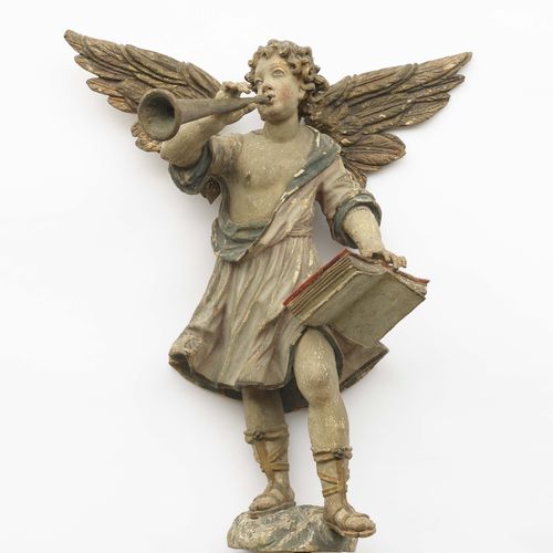 Null Trumpet angel
South German, end of the 17th century. Standing on a terrain &hellip;