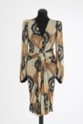 Kleid Missoni Dress Missoni, Milan 

Viscose, floral pattern, wrap look. Size 42&hellip;