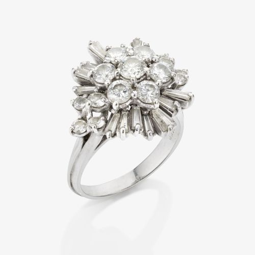Null Diamond ring 1960s