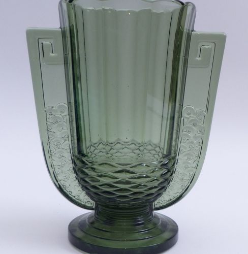Art-Déco-Vase ''Romeo'', Belgien, Cristalleries du Val-Saint-Lambert - um 1935 A&hellip;