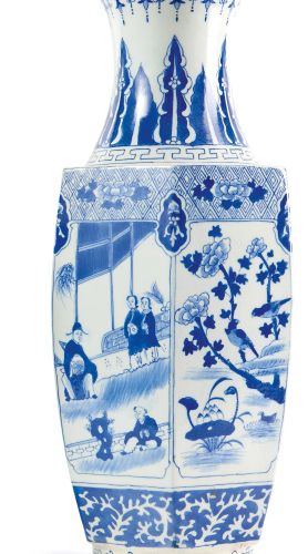 Blau-weiß-Vase, China, Qing-Dynastie - 19. Jh. Blau-weiß-Vase — China, Qing-Dyna&hellip;