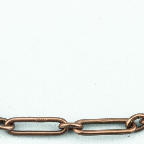 A Victorian 9 ct Gold Guard Chain, o cadena de llavero, para un reloj, con barra&hellip;