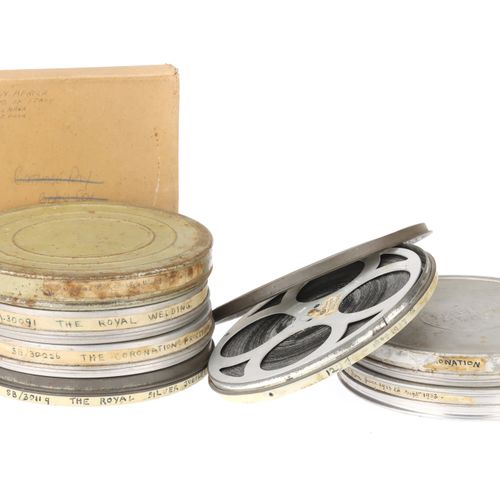 A Selection of Cine Film Footage, meist Pathe 9,5 mm, mit Titeln wie 'THe Royal &hellip;