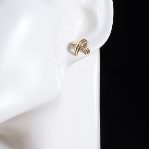 FREE POST 14 kt. Yellow gold - Earrings EXPÉDITION INTERNATIONALE SUIVIE GRATUIT&hellip;