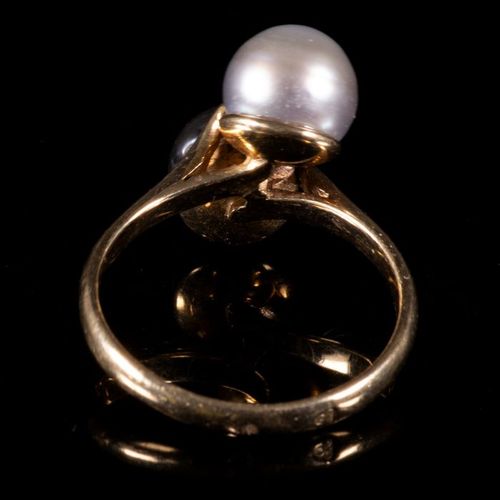 FREE POST 14 kt. Yellow gold - Ring Tahiti Pearl EXPÉDITION INTERNATIONALE SUIVI&hellip;