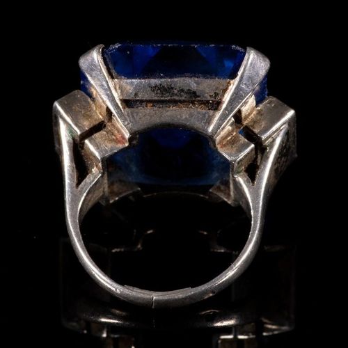 FREE POST 925 Silver - Ring Art Deco Paste FREE INTERNATIONAL TRACKED SHPPING ON&hellip;