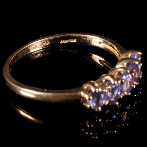 FREE POST 9 kt. Yellow gold - Ring Tanzanite FREE INTERNATIONAL TRACKED SHPPING &hellip;