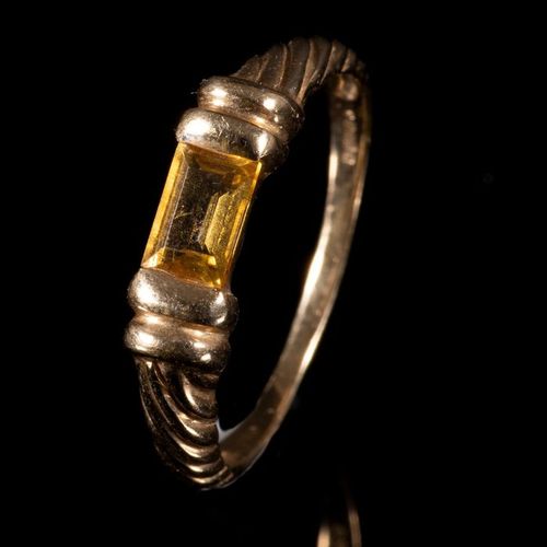 FREE POST 9 kt. Yellow gold - Ring Citrine FREE INTERNATIONAL TRACKED SHPPING ON&hellip;