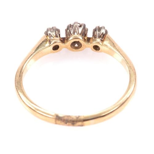 FREE POST 18 kt. Yellow gold - Ring - 0.40 ct Diamonds EXPÉDITION INTERNATIONALE&hellip;