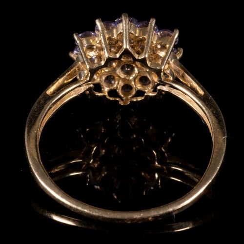 FREE POST 14 kt. Yellow gold - Ring Tanzanite FREE INTERNATIONAL TRACKED SHPPING&hellip;