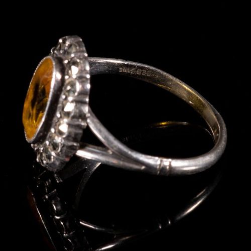 FREE POST 925 Silver - Ring Citrine FREE INTERNATIONAL TRACKED SHPPING ON ALL OF&hellip;
