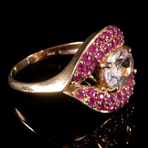 FREE POST 10 kt. Yellow gold - Ring - 2.10 ct FREE INTERNATIONAL TRACKED SHPPING&hellip;