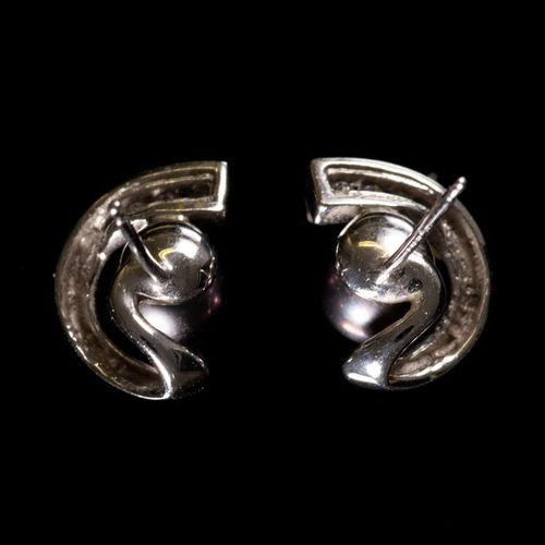 FREE POST 14 kt. White gold - Earrings Tahiti Pearl ENVÍO INTERNACIONAL GRATUITO&hellip;