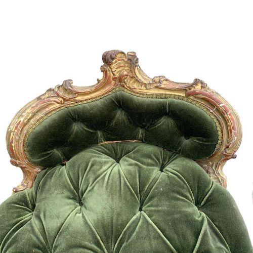 Null LIT DE REPOS DUCHESSE EN BOIS DORÉ ROCOCO LOUIS XV DU 18E SIÈCLE.

Avec une&hellip;