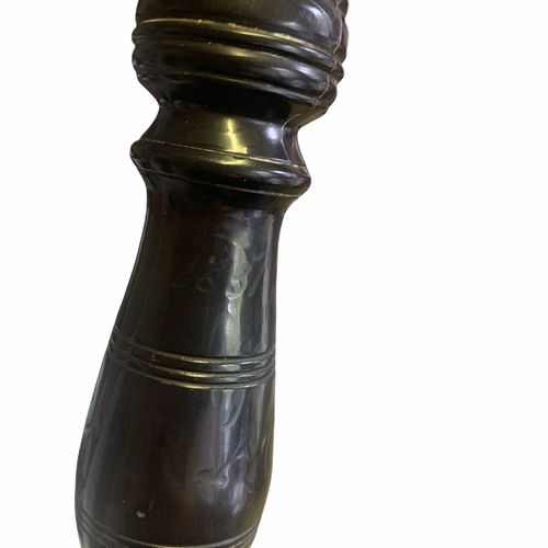 Null AN UNUSUAL EARLY 19TH CENTURY BRONZE AND EBONY TIPSTAFF

The large screw-of&hellip;