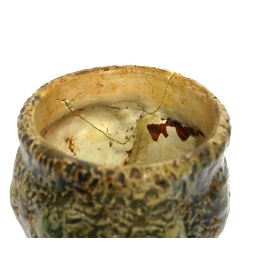 Null 马丁兄弟，英国，成立于1873年，炻器釉面僧侣罐和盖子

头部刻有 "W.Martin Bro, London & Southall 6, 1889?&hellip;