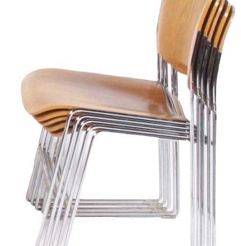 Null A SET OF TEN 40/4 STACKING CHAIRS DESIGNED BY DAVID ROWLAND, 1963/64

Manuf&hellip;