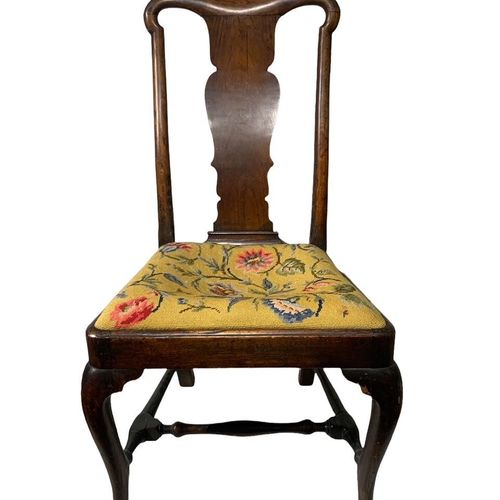Null AN 18TH CENTURY GEORGIAN WALNUT SIDE CHAIR

With scrolling carved back abov&hellip;