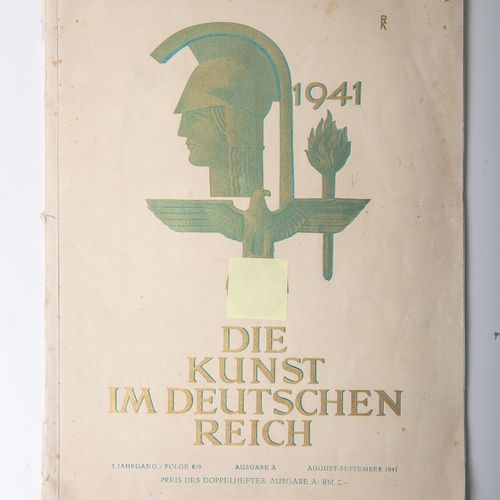 Null 小册子 "Die Kunst im Deutschen Reich 1941"，第5卷/第8/9系列，第A期，1941年8-9月，Zentralver&hellip;