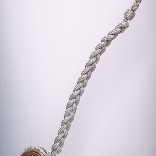 Null Cordón de la axila (Bundeswehr), l. Aprox. 44 cm. Marcas de desgaste mínima&hellip;