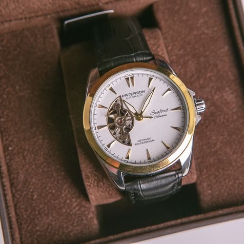Null Reloj de pulsera de hombre "Paterson", Seaford, automático, edición limitad&hellip;