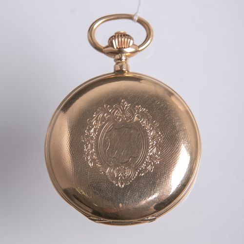 Null Reloj de bolsillo de caballero Remontoir 585 GG (probablemente del siglo XI&hellip;