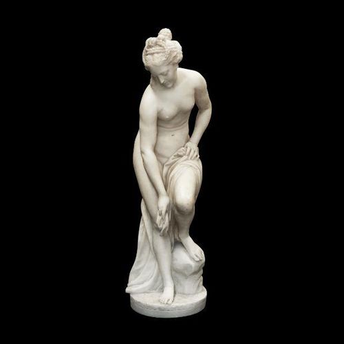 AFTER CHRISTOPHE-GABRIEL ALLEGRAIN (FRENCH, 1710-1795): A 19TH CENTURY ALABASTER&hellip;