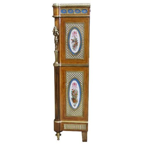 A 19TH CENTURY FRENCH NAPOLEON III KINGWOOD, ORMOLU AND PORCELAIN MOUNTED ESCRIT&hellip;