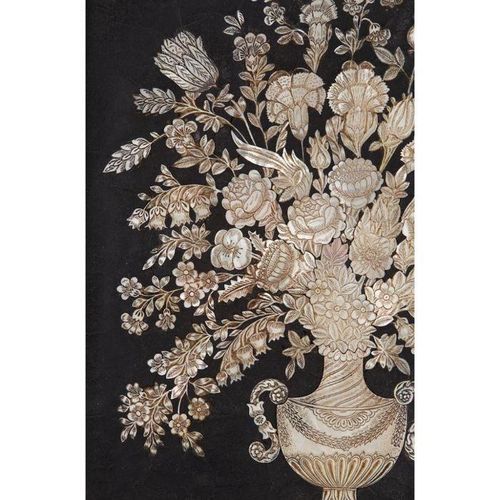 ATTRIBUTED TO DIRCK VAN RIJSWIJCK (1596-1679) MOTHER-OF-PEARL INLAID FLORAL 'STI&hellip;