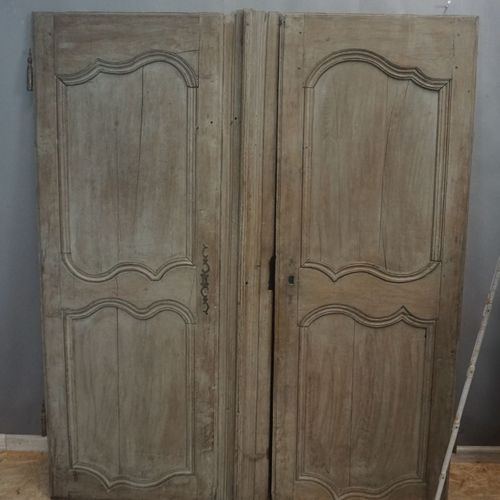 Null Double cabinet door in oak H169x143