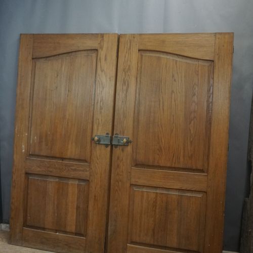 Null Double oak door H202x190
