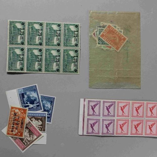 Null Grand ensemble de timbres de l'Empire allemand, divers motifs, poste aérien&hellip;