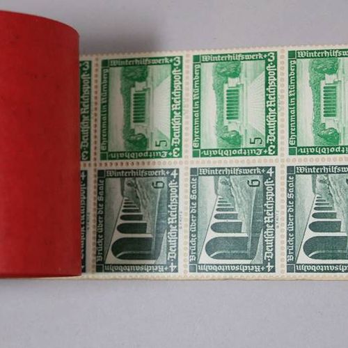 Null Conditionnement de carnets de timbres 9 pièces, comprenant : 2 Deutsche Not&hellip;