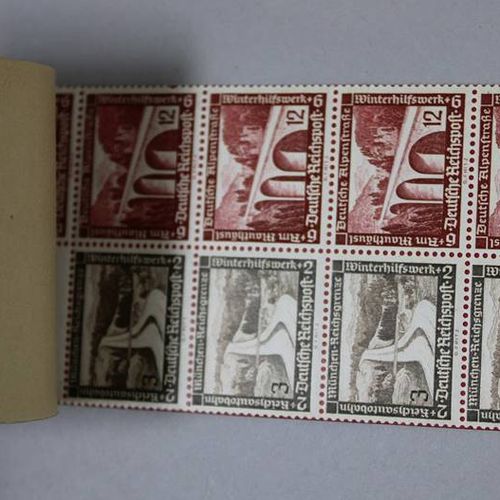 Null Conditionnement de carnets de timbres 9 pièces, comprenant : 2 Deutsche Not&hellip;