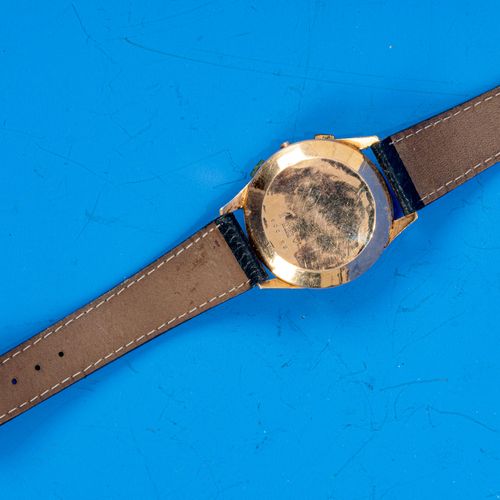 Null 
"DREFFA" - chronograph men's wrist watch. Untested movement in 18 k yellow&hellip;